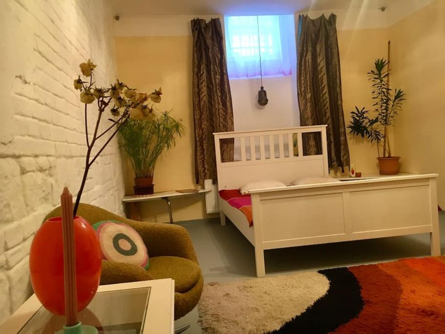 Vintage Studio Apartment, Garden And Free Parking Budapest Ngoại thất bức ảnh